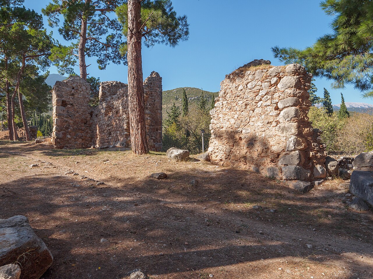 Εντός του Κάστρου των Σαλώνων