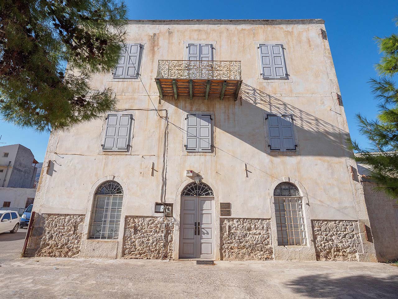 Εξωτερική όψη του Λαογραφικού Μουσείου Γαλαξιδίου