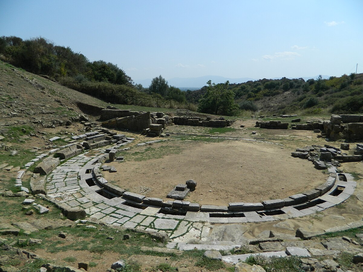Λήψη από το Αρχαίο Θέατρο Στράτου (Αιτωλοαικαρνανίας)