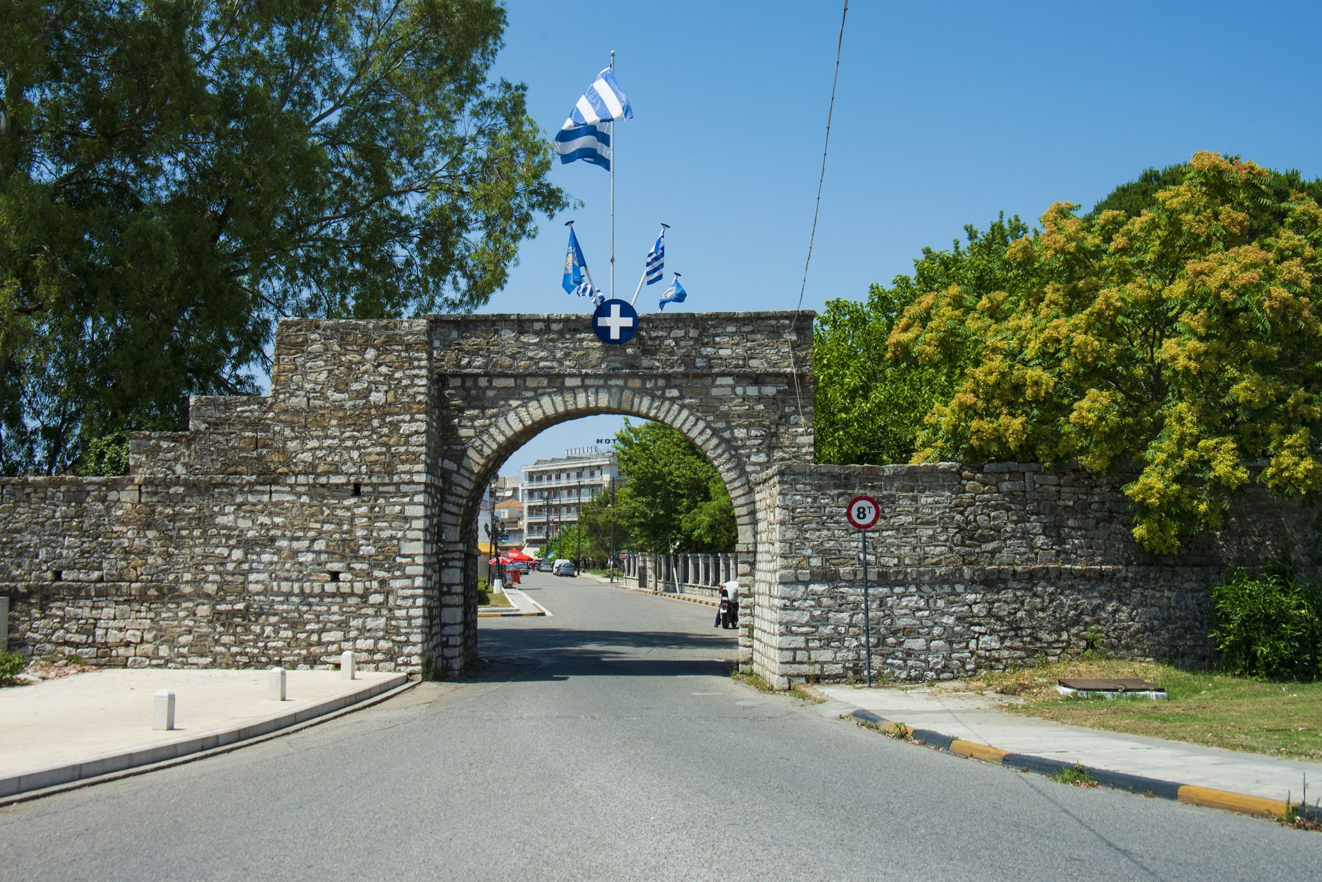 Η Πύλη του Τείχους της Ηρωικής Πόλης του Μεσολογγίου