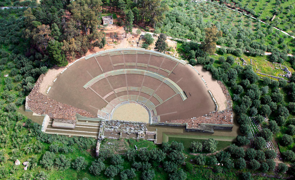 Το μεγαλειώδες Αρχαίο Θέατρο Σπάρτης