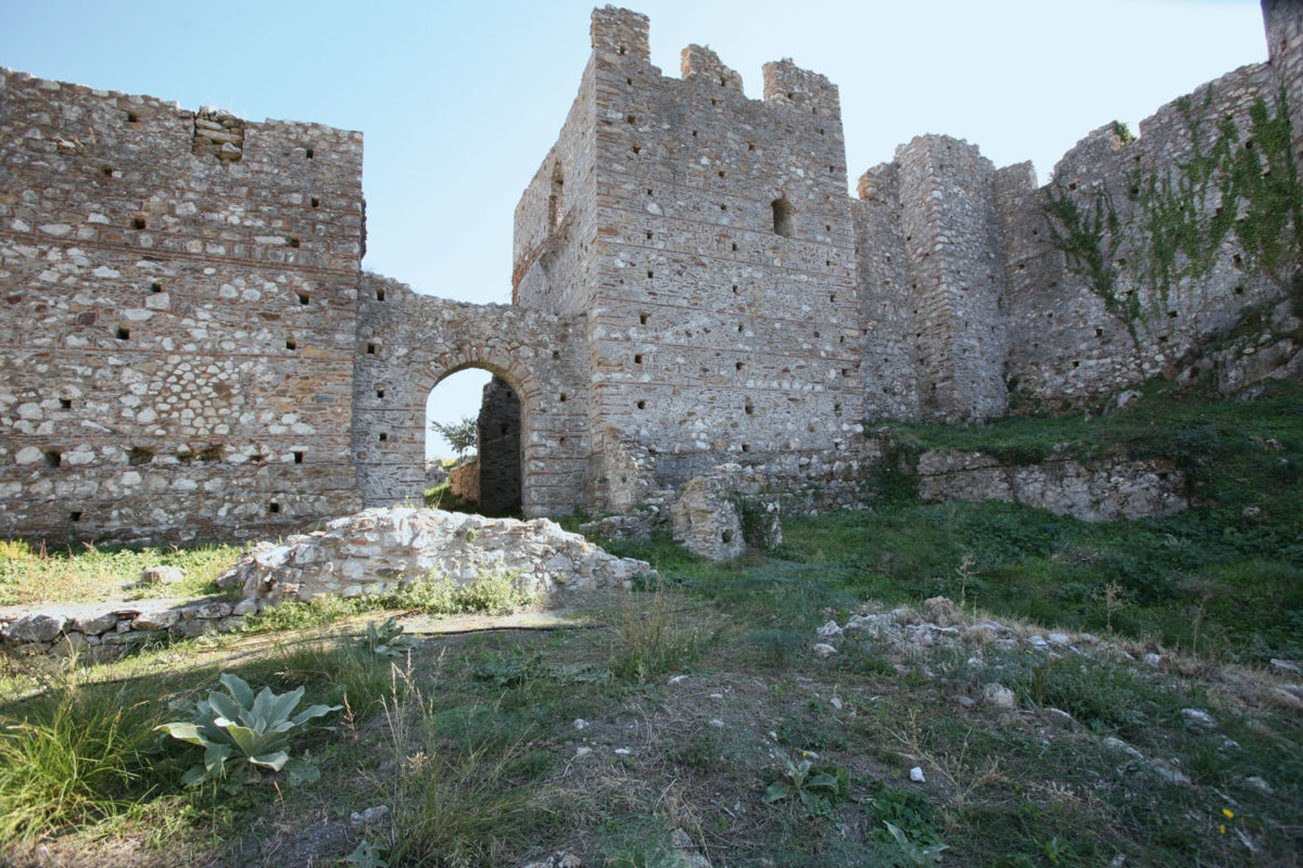 Εικόνα από το Φρούριο της Καστροπολιτείας του Μυστρά