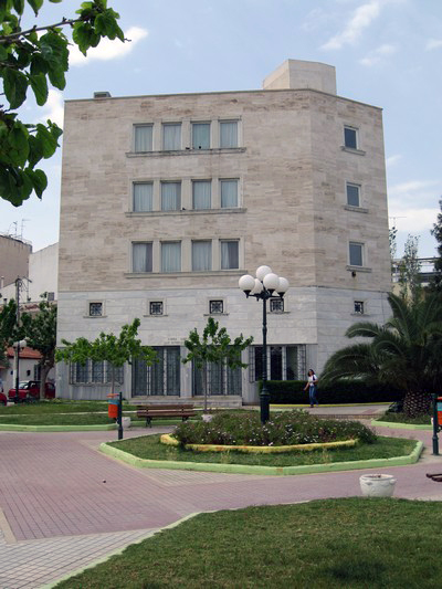 Το εξωτερικό του Ιστορικού - Λαογραφικού Μουσείου Κορίνθου