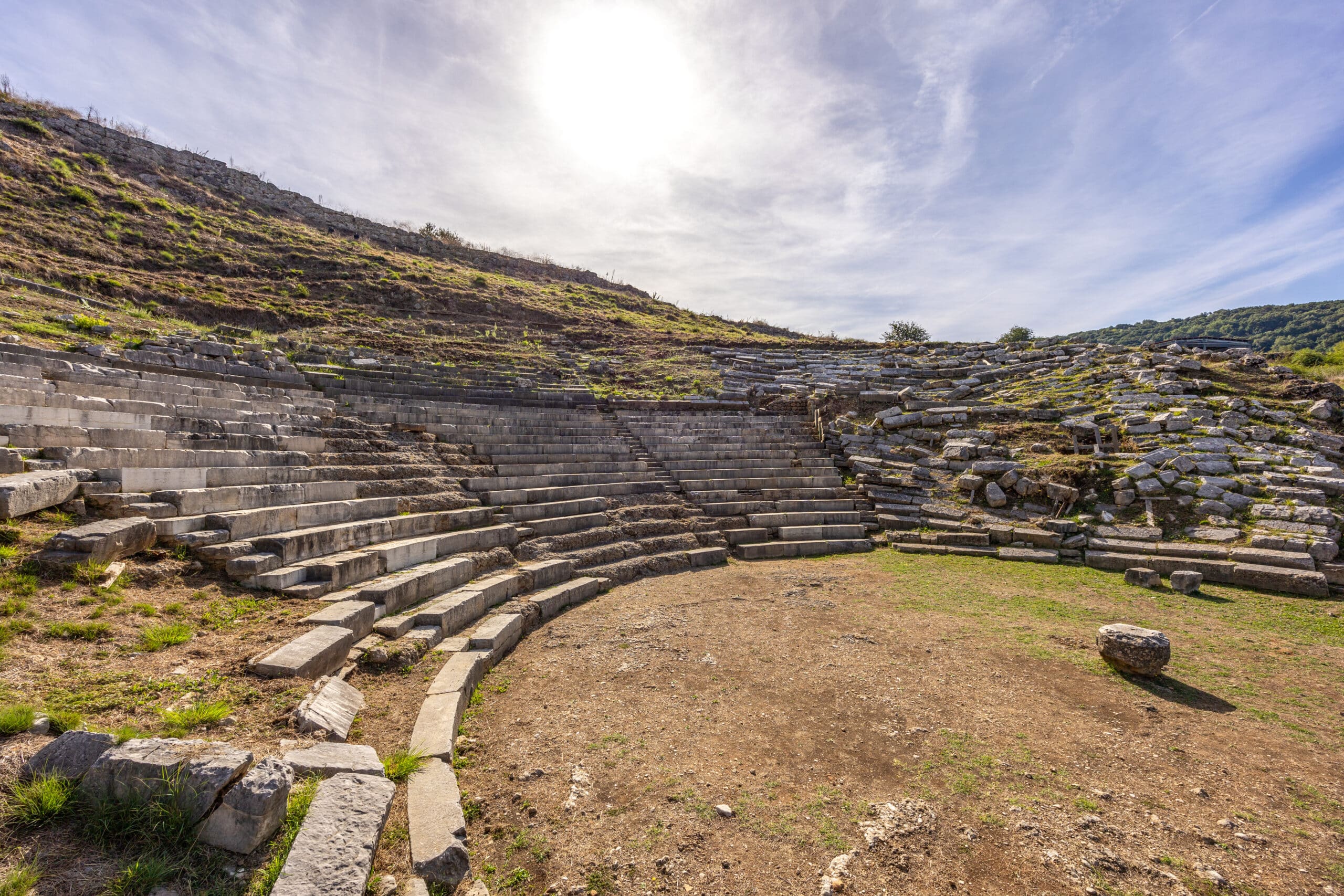 Άποψη του Αρχαίου Θεάτρου Γιτάνων