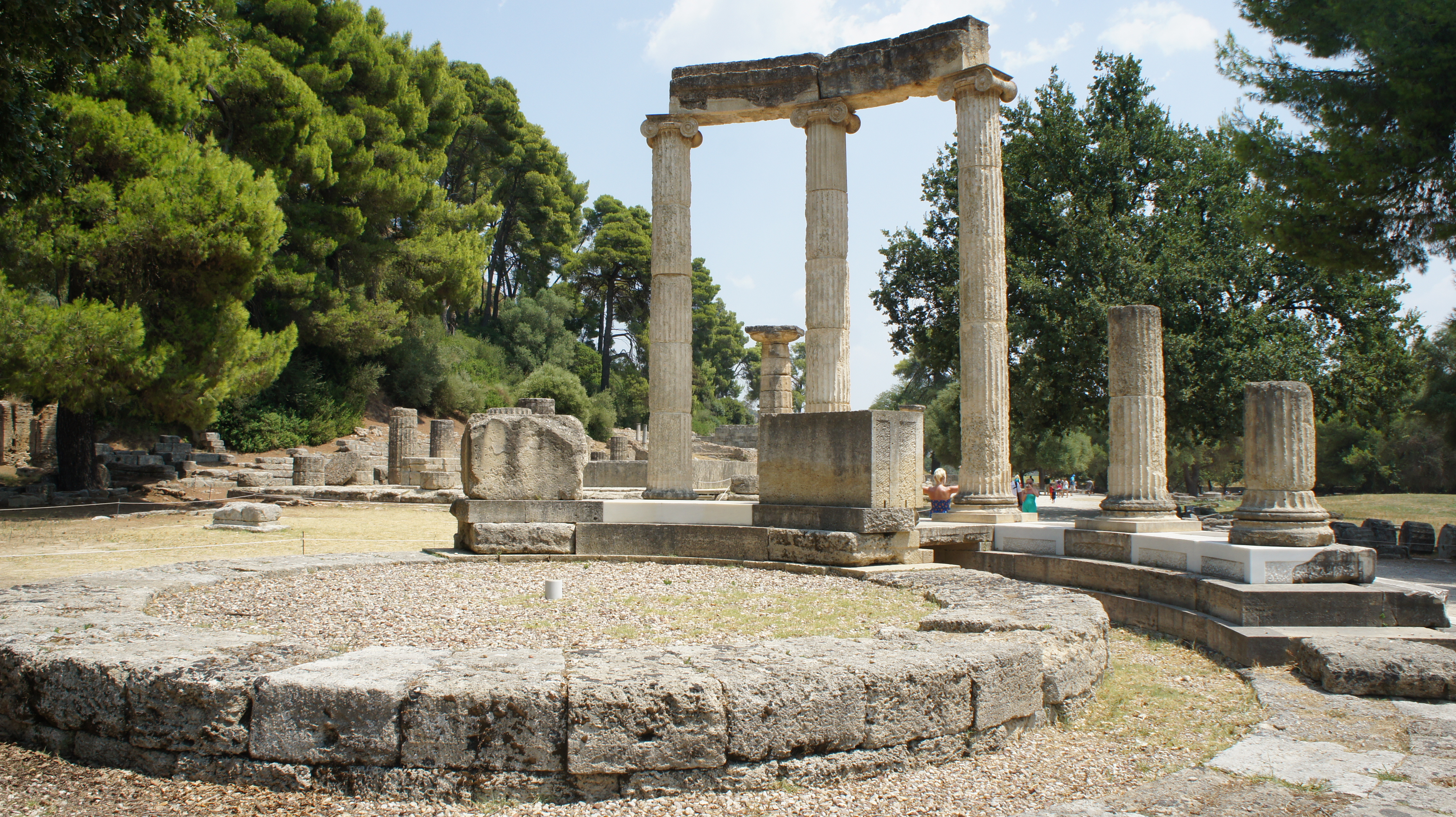 Το Φιλίππειο στην Αρχαία Ολυμπία, το κυκλικό κτίσμα της επόχης των Μακεδόνων