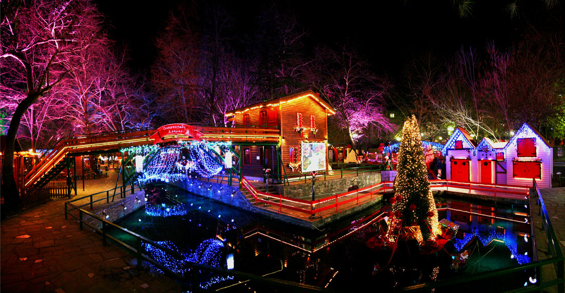 Ονειρούπολη Δράμας: Ένας δημοφιλής Χριστουγέννιατικος Προορισμός