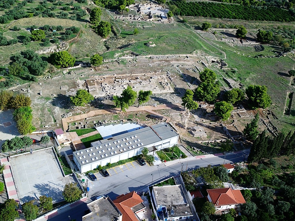 Ο αρχαιολογικός χώρος της Ισθμίας, τόπος τέλεσης των Ισθμίων Αγώνων