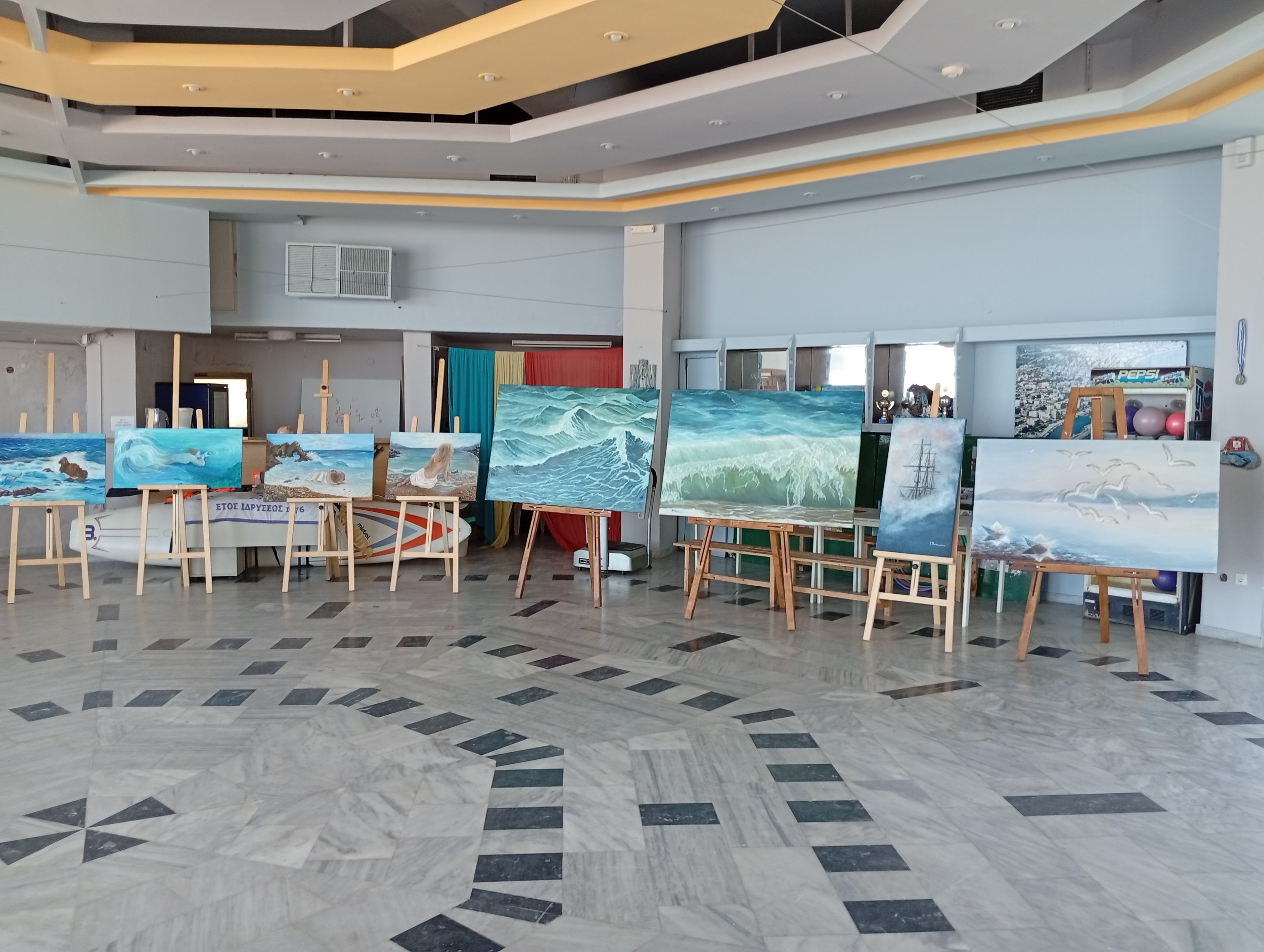 Έκθεση πινάκων στη διάρκεια των εκδηλώσεων των Σικυωνίων