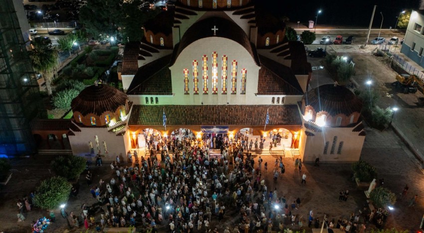 Ο Λαμπρός Εορτασμός της Μεταμόρφωσης του Σωτήρος στο Κιάτο