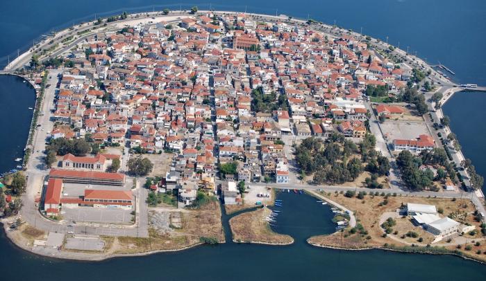 Η «Μικρή Βενετία» της Ελλάδας, το Αιτωλικό, από ψηλα