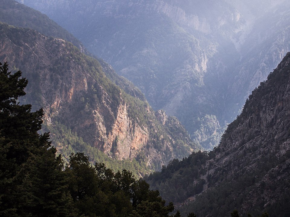 Απεικόνιση του Φαραγγιού της Σαμαριάς