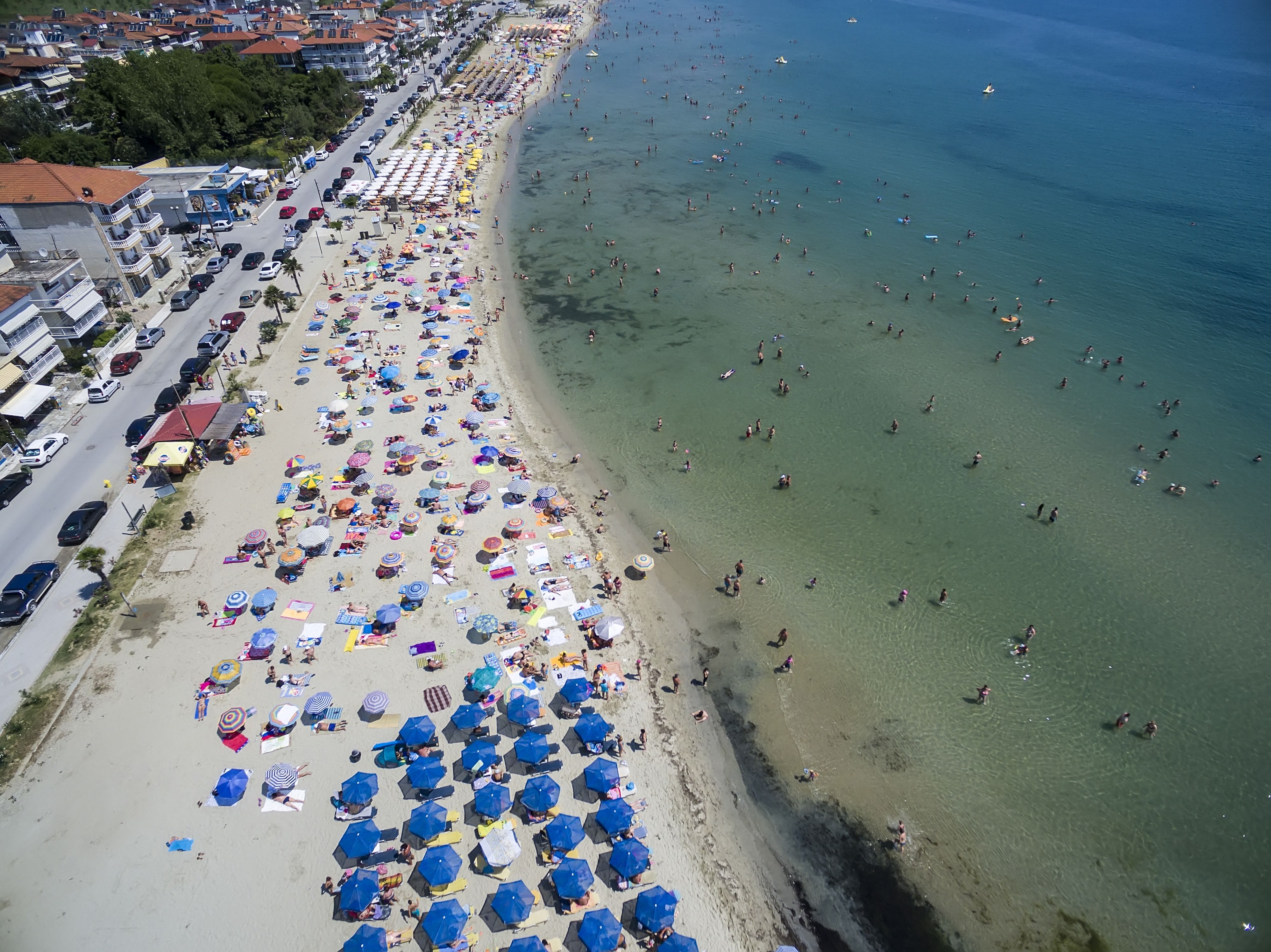 Η Παραλία της Κατερίνης από ψηλά