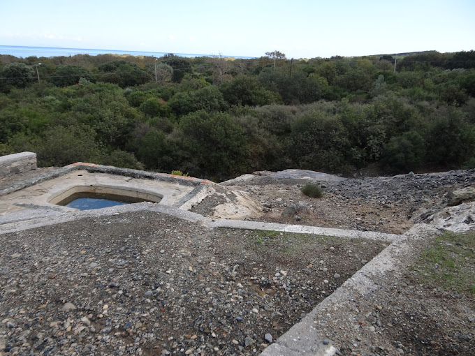 Πλάνο από τα Ιαματικά Λουτρά στα Θερμά Σαμοθράκης